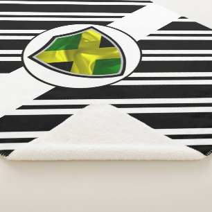 jamaikanische Flagge Sherpadecke