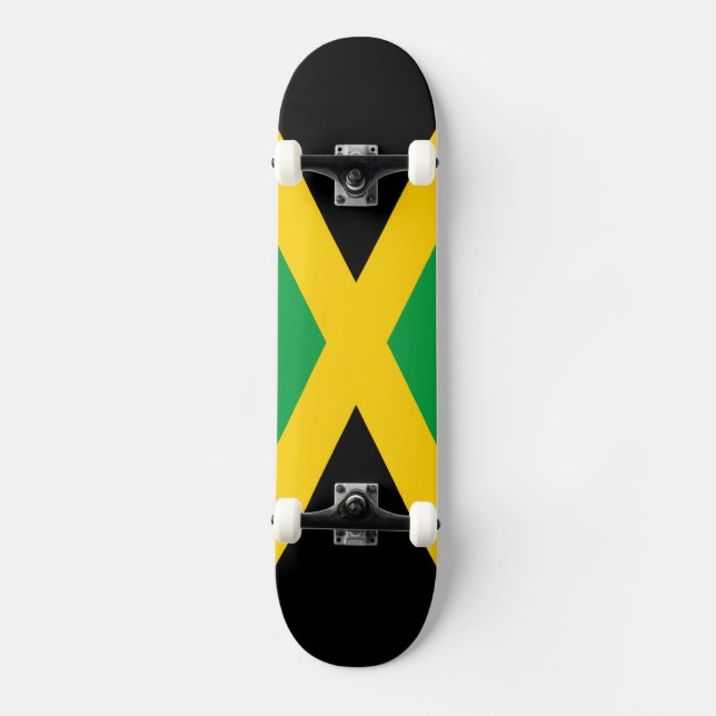 Jamaikanische Flagge Skateboard (Vorderseite)