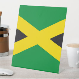 Jamaikanische Flagge Sockelschild