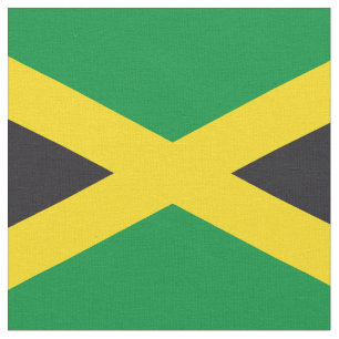 Jamaikanische Flagge Stoff