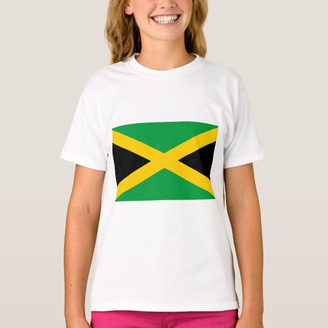 jamaikanische Flagge T-Shirt (Vorderseite)