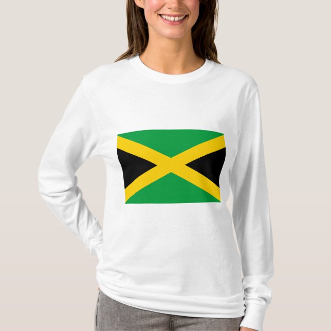 jamaikanische Flagge T-Shirt (Vorderseite)