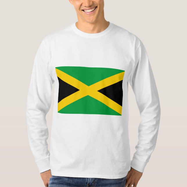 jamaikanische Flagge T-Shirt (Vorderseite)
