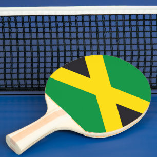 Jamaikanische Flagge Tischtennis Schläger