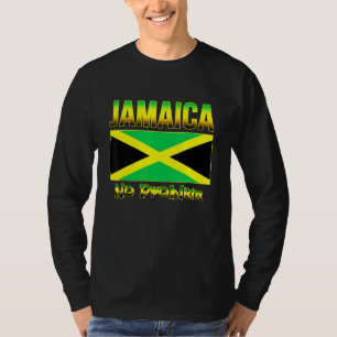 Jamaikanische Flagge Von Jamaika Karibikinsel Kein T-Shirt