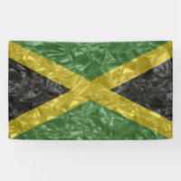 jamaikanische Flagge - zerknittert