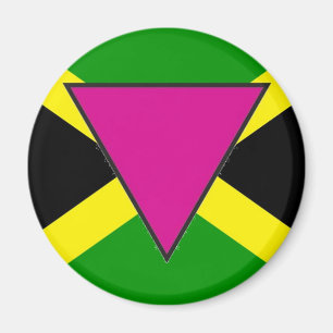 Jamaikanische Gay Pride-Flagge Magnet