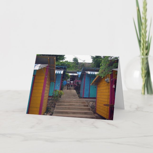 jamaikanische Gebäude Karte (Vorderseite)