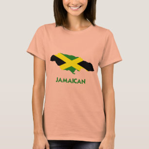 JAMAIKANISCHE KARTE T-Shirt
