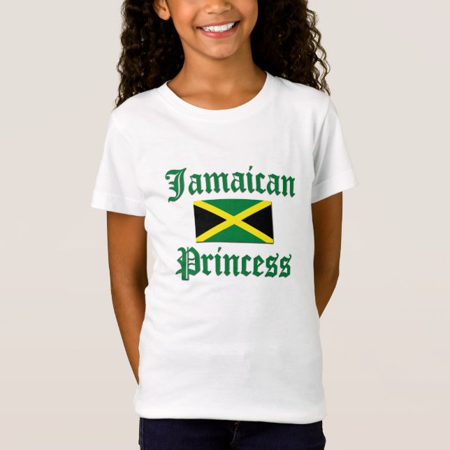 Jamaikanische Prinzessin T-Shirt (Vorderseite)