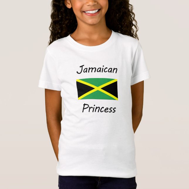 Jamaikanische Prinzessin T-Shirt (Vorderseite)