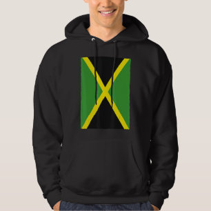 Jamaikanische Retro Vintage Nationalflagge Jamaika Hoodie