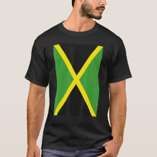 Jamaikanische Retro Vintage Nationalflagge Jamaika T-Shirt