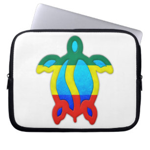 Jamaikanische Schildkröte Laptopschutzhülle