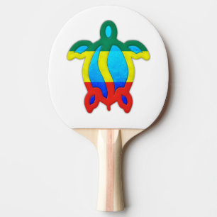 Jamaikanische Schildkröte Tischtennis Schläger