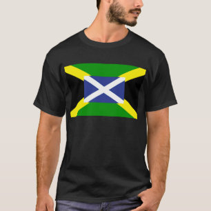 Jamaikanische schottische Flagge - Jamaika - T-Shirt