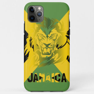 Jamaikanischer Flaggenstaat Lion Phone Case