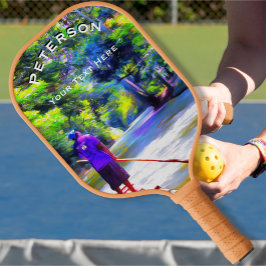 Jamaikanischer Fluss Raft Ride J001 Pickleball Schläger