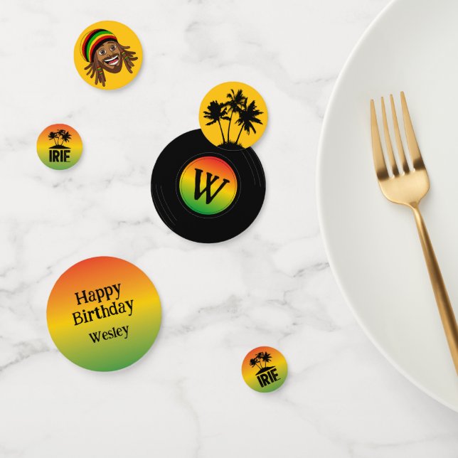 jamaikanischer Geburtstag oder Hochzeit Konfetti (Gruppe)