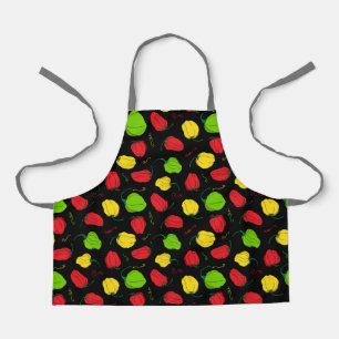 Jamaikanischer Koch Scotch Bonnet Chili Paprikasch Schürze