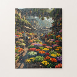 jamaikanischer Marktplatz Puzzle