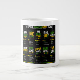 Jamaikanischer Patois-Slang Jumbo-Tasse