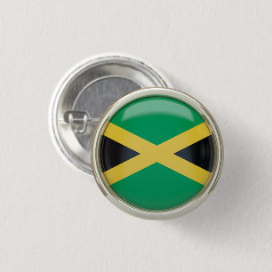 Jamaikanischer Schlüsselanhänger Button