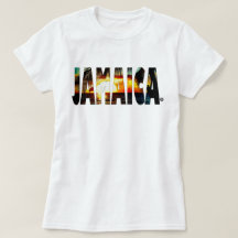 Jamaikanischer T - Shirt Jamaika-Sonnenuntergangs