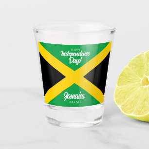 Jamaikanischer Unabhängigkeitstag Jamaikanische Na Schnapsglas