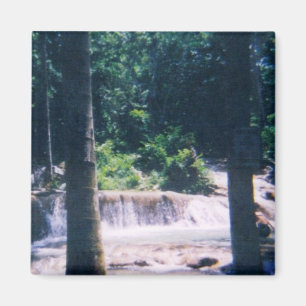 Jamaikanischer Wasserfall Magnet