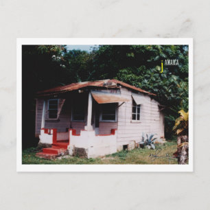 Jamaikanisches Altes Haus Postkarte
