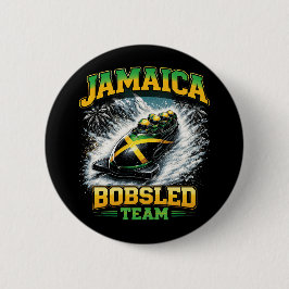 Jamaikanisches Bobteam Button