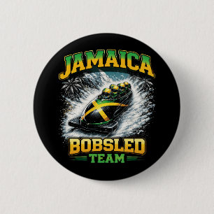 Jamaikanisches Bobteam Button