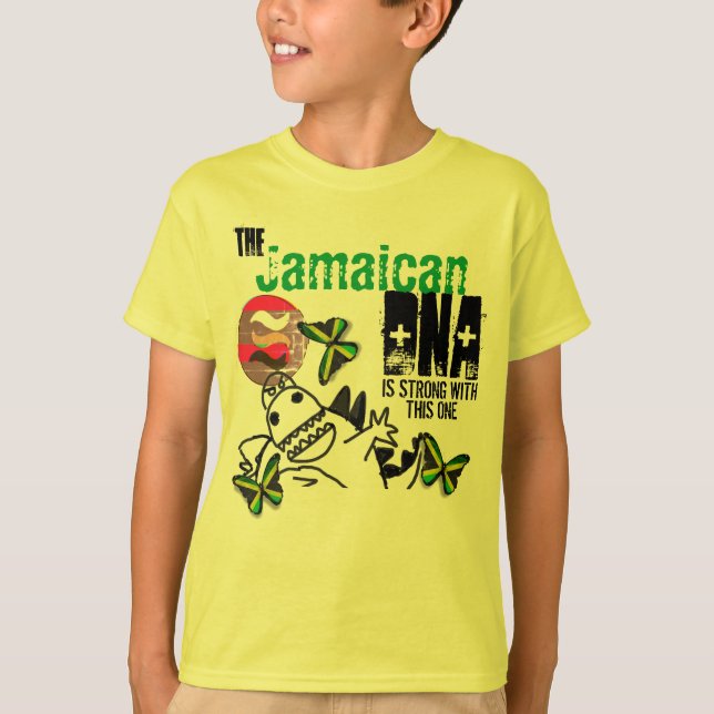  Jamaikanisches Dna-Shirt  T-Shirt (Vorderseite)