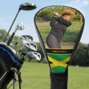 jamaikanisches Foto für Flaggennamen Golf Headcover