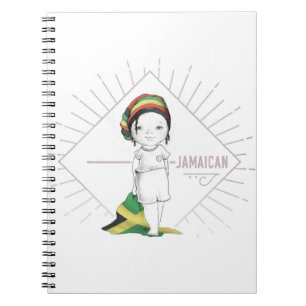 Jamaikanisches Notizbuch Notizblock