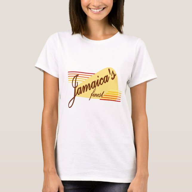 Jamaikas am feinsten T-Shirt (Vorderseite)