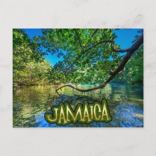 Jamaikas blaue Lagune, Port Antonio Postkarte