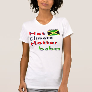 Jamaikmädchen T - Shirt