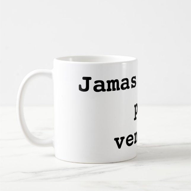 Jamas te des por vencido kaffeetasse (Links)