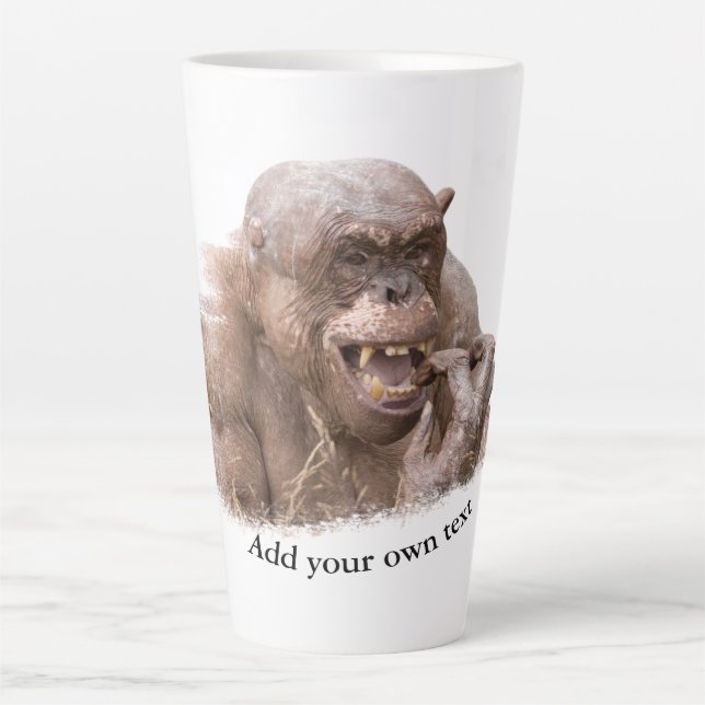 Jambo der haarlose Chimp Milchtasse (Vorderseite)