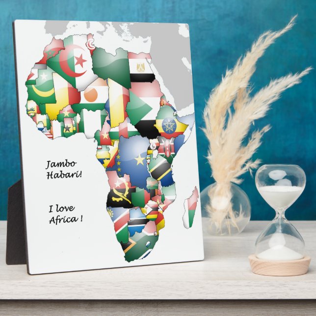 Jambo Habari Afrika ! I Liebe Afrika Fotoplatte (Seite)