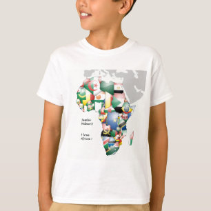 Jambo Habari Afrika ! I Liebe Afrika T-Shirt