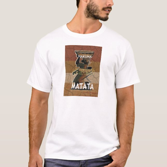 Jambo Habari Hakuna Matata. T-Shirt (Vorderseite)