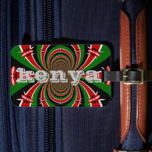 Jambo Habari! Kenya Hakuna Matata Geschenk Gepäckanhänger