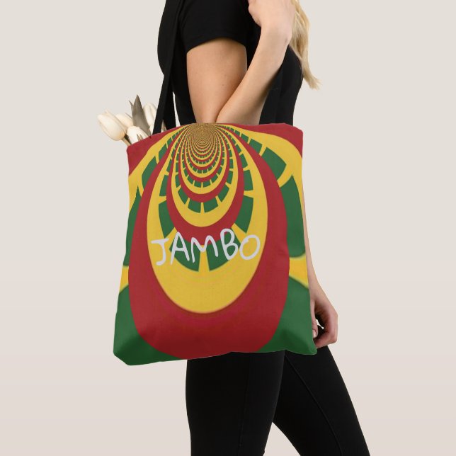 Jambo Hakuna Matata Jamaica Rasta Colors Shoulder (Von Nahem)