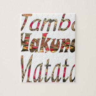 Jambo! Hakuna Matata Puzzle