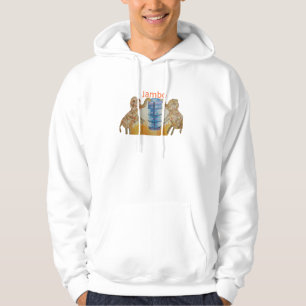 Jambo Jumbo Afrikanische Kinder Elefanten Kunstdru Hoodie