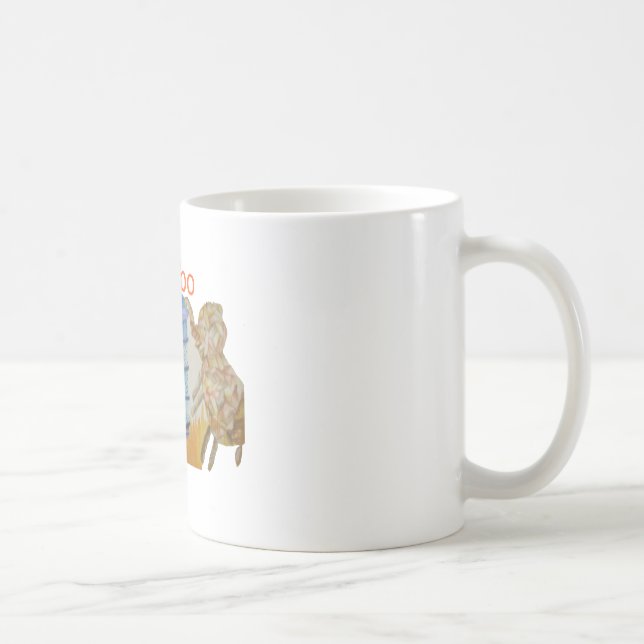 Jambo Jumbo Afrikanische Kinder Elefanten Kunstdru Kaffeetasse (Rechts)