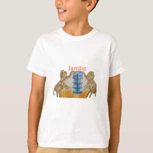 Jambo Jumbo Afrikanische Kinder Elefanten Kunstdru T-Shirt